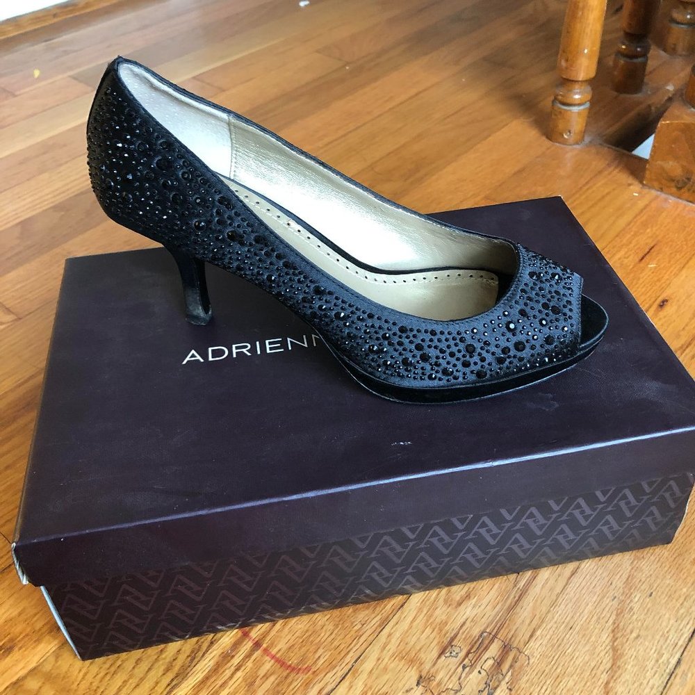 Adrienne Vittadini Pippi Platform Evening Pumps